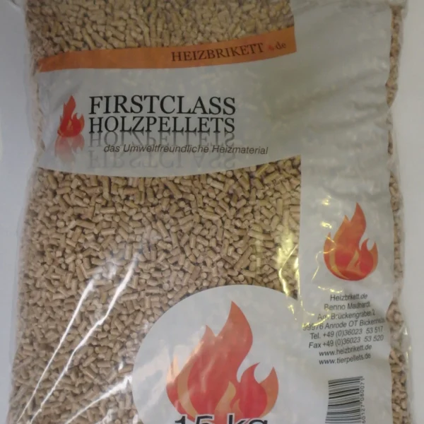 Holzpellets DINplus FirstClass – 975 kg Palette (65 x 15 kg)